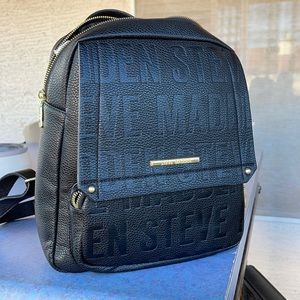 Steve Madden Black Backpack